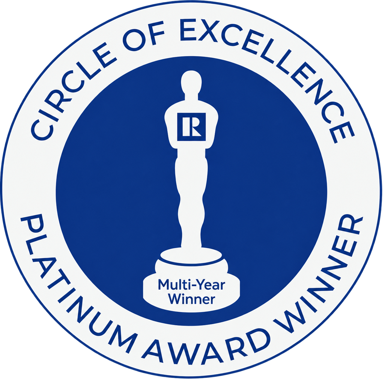 NAR Circle of Excellence Platinum — Multi-Year Winner