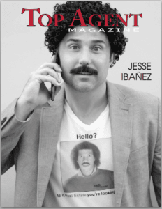 Jesse Ibanez on the cover of Top Agent Magazine, November 2015