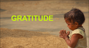 Gratitude 2015