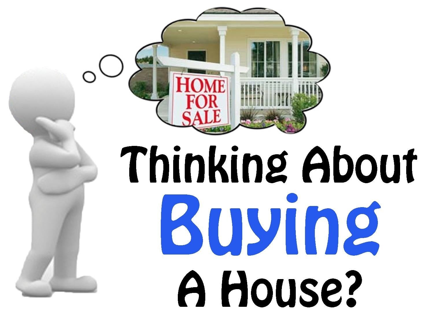 Think home. Buy thinking. Think of buying. Mindset to buy.